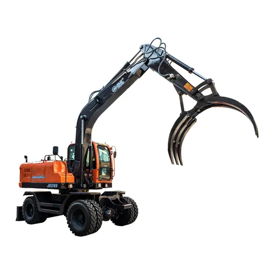 Dispositivo di presa idraulico Jg120s per il riciclaggio tessile e la movimentazione di materiali agricoli