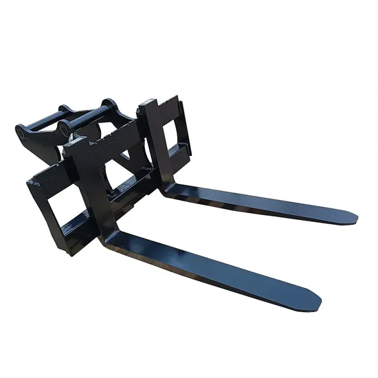 Accessori per escavatori S60 Telaio per forche per pallet con forche, set completo
